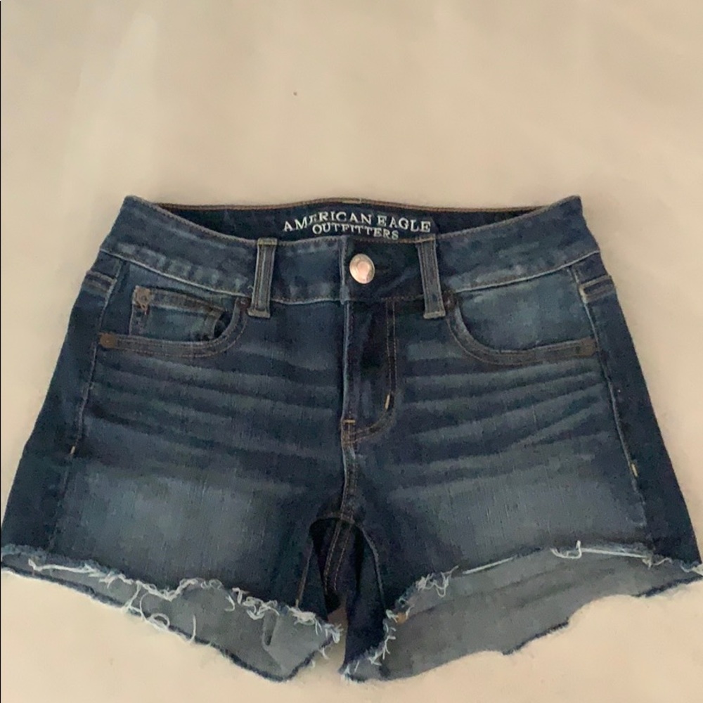 American Eagle Shortie Denim Shorts